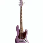 Avis basse électrique Harley Benton MV-5JB Burgundy Mist