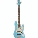 Avis basse électrique Harley Benton MV-5JB Daphne Blue