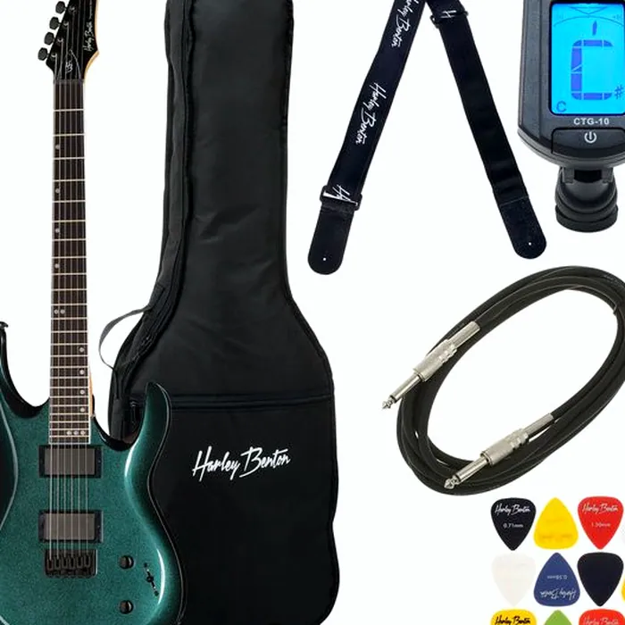 Harley Benton R-446 Flip Flop Blue Bundle – photo 2