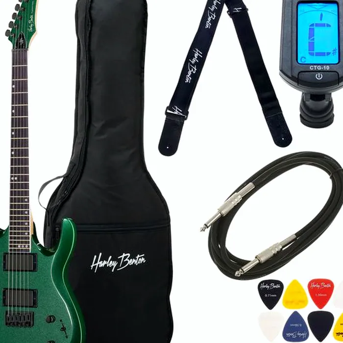 Harley Benton R-446 Green Metallic Bundle – photo 2