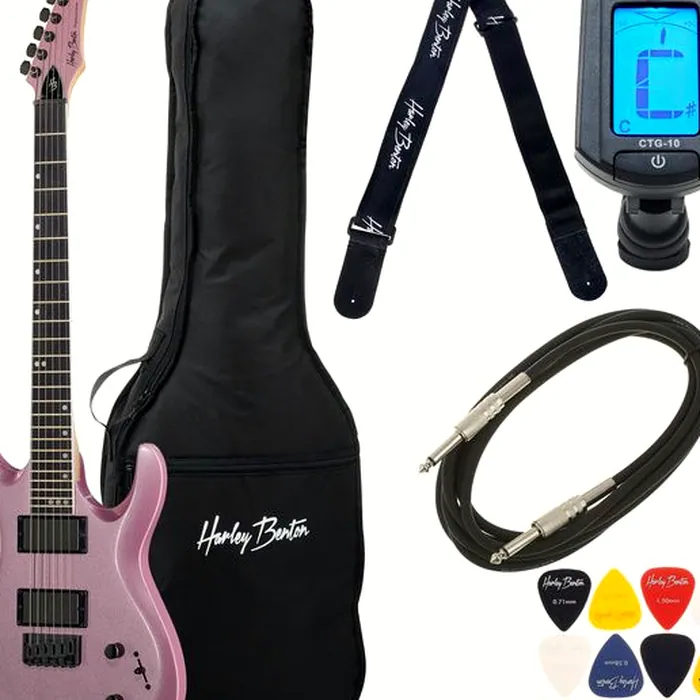 Harley Benton R-446 Plum Metallic Bundle – photo 2