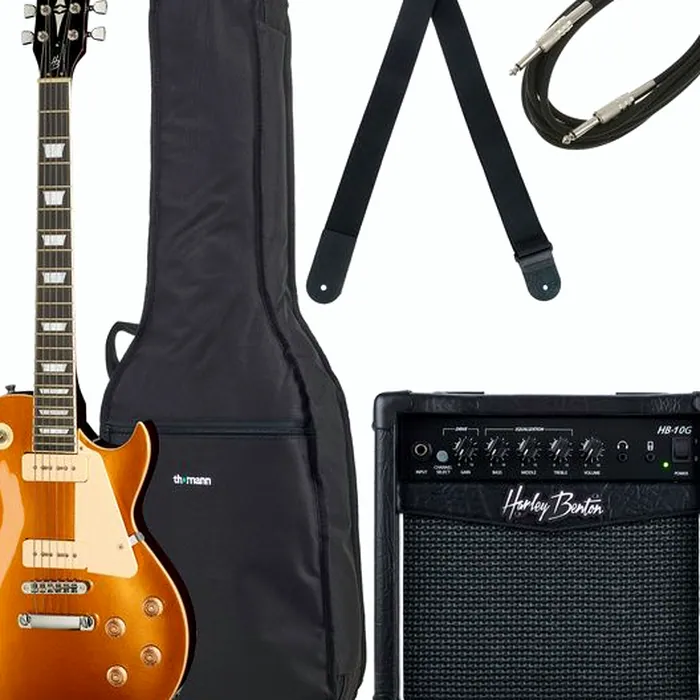 Harley Benton SC-450 P90 GT Classic S Bundle – photo 2