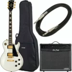La guitare électrique Harley Benton SC-500 WH Vintage Serie Bundle | Test, Avis & Comparatif | E.G.L