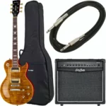 La guitare électrique Harley Benton SC-550 Paradise Amber F Bundle | Test, Avis & Comparatif | E.G.L