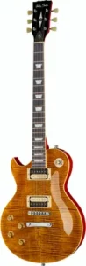 Harley Benton SC-550LH Paradise Amber Flame