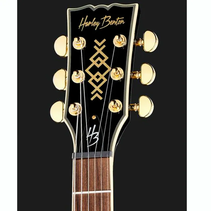 Harley Benton SC-Custom III P90 Black – photo 8