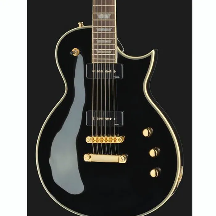 Harley Benton SC-Custom III P90 Black w/Bag – photo 6