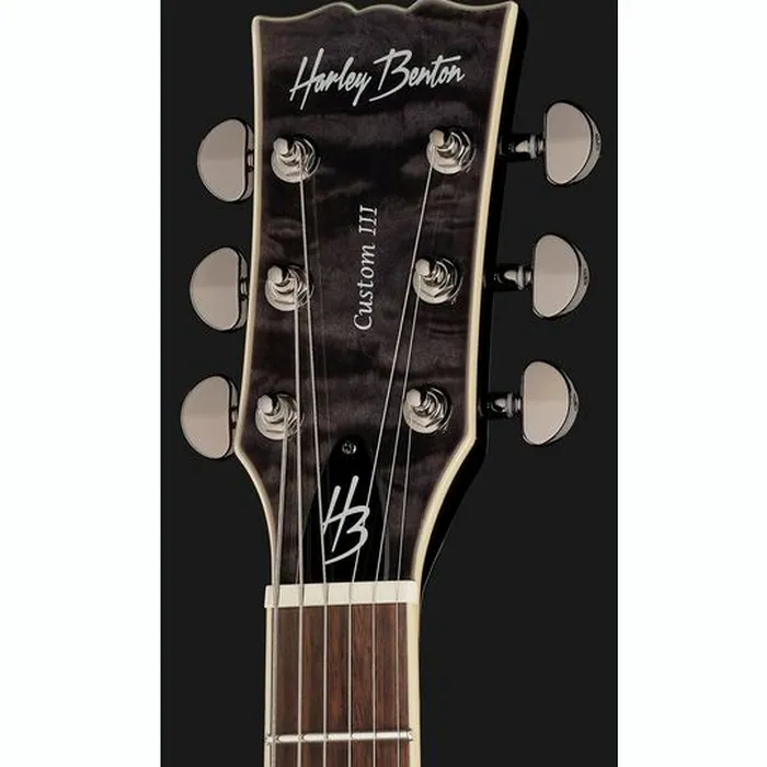Harley Benton SC-Custom III Quilt Midnight – photo 8