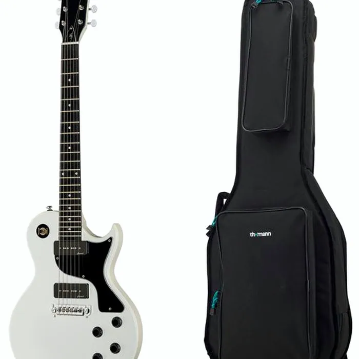 Harley Benton SC-Special Faded White w/Bag – photo 2