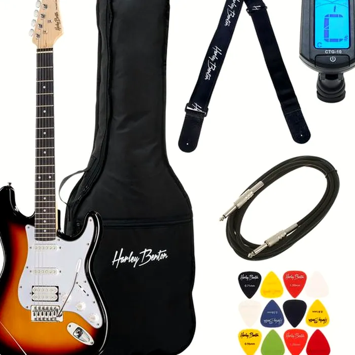 Harley Benton ST-20HSS SB Standard Bundle – photo 2