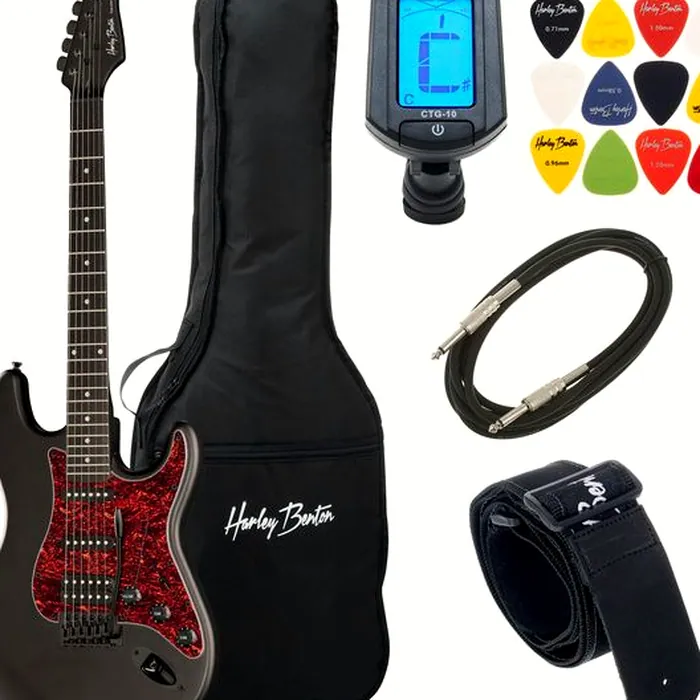 Harley Benton ST-20HSS SBK Standard S Bundle – photo 2