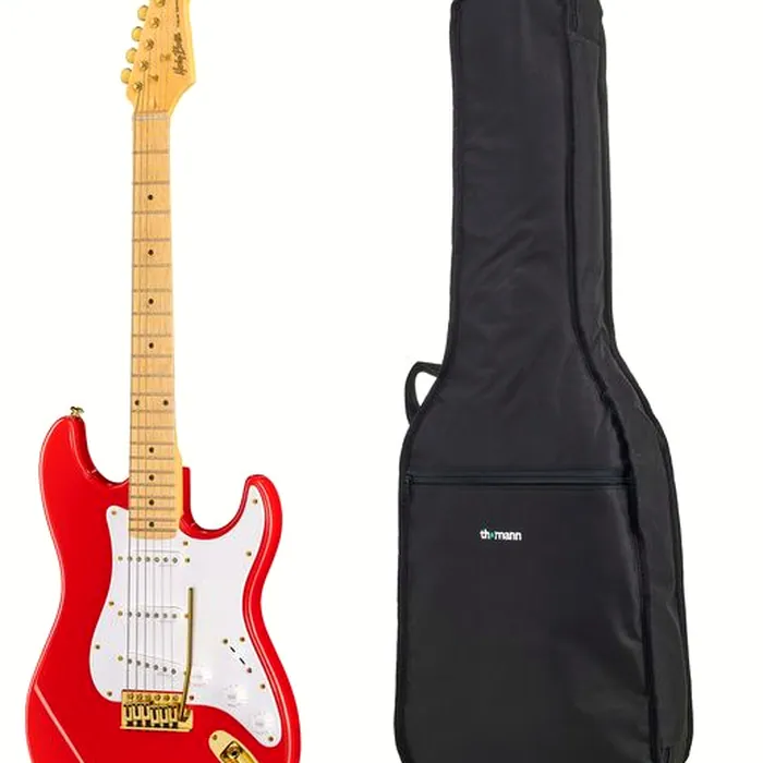 Harley Benton ST-59HM Fiesta Red w/Bag – photo 2