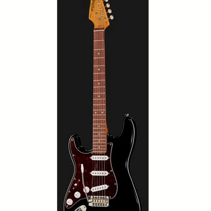 Harley Benton ST-62LH BK Vintage Seri Bundle – photo 4