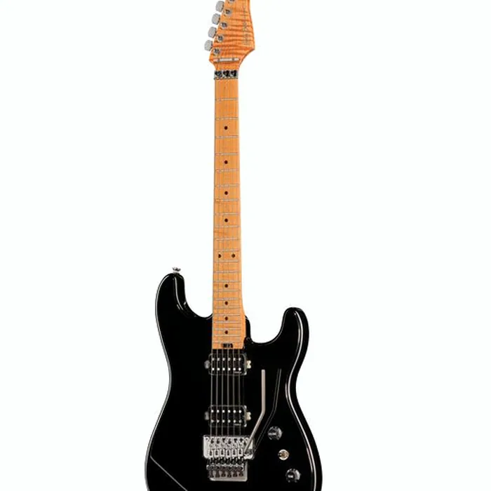 Harley Benton ST-80FR MN HH Black – photo 2