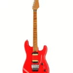 Avis guitare électrique Harley Benton ST-80FR MN HH Radiant Red