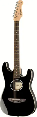 Harley Benton ST-Acoustic Black B-Stock