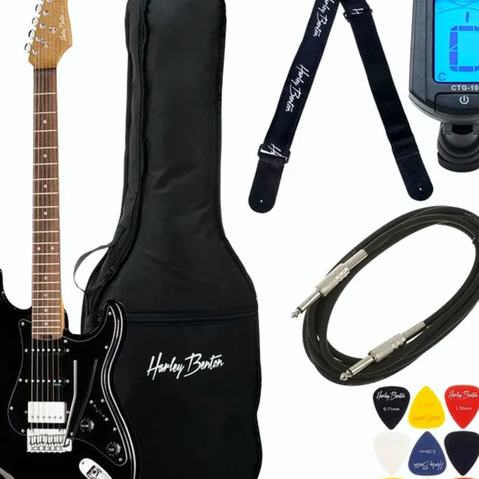 Harley Benton ST-Modern Plus HSS BK Bundle – photo 2
