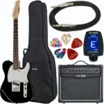 La guitare électrique Harley Benton TE-20 BK Standard Series Set 2 | Test, Avis & Comparatif | E.G.L