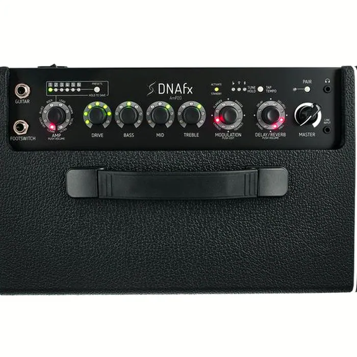 Harley Benton TE-20 HH SBK DNAFX AmP20 Set – photo 12