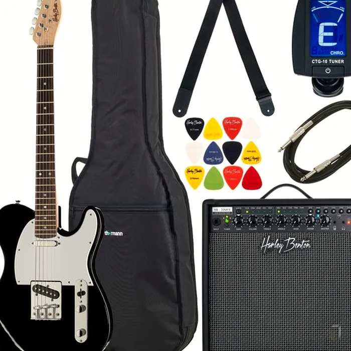 Harley Benton TE-20BK Standard Series Bundle – photo 2