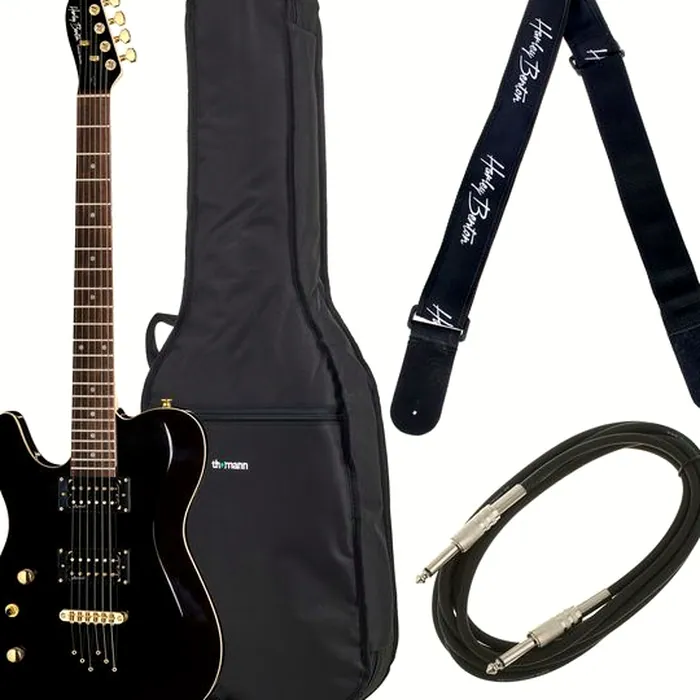 Harley Benton TE-40 LH TBK D. Series Bundle – photo 2