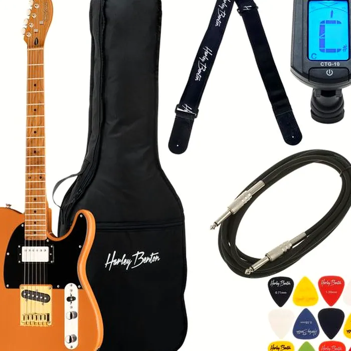 Harley Benton TE-53KR BL Tribute Seri Bundle – photo 2