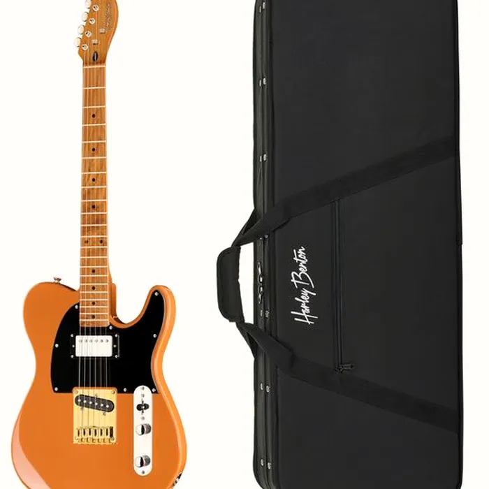 Harley Benton TE-53KR BL Tribute Seri w/Case – photo 2