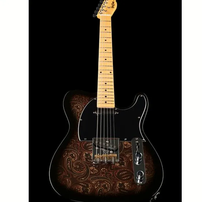 Harley Benton TE-70 Black Paisley w/Bag – photo 6