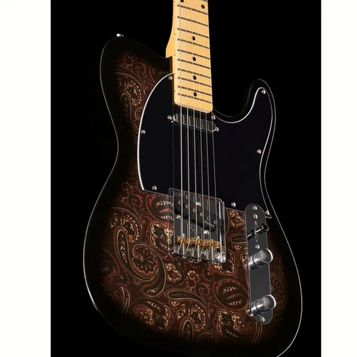 Harley Benton TE-70 Black Paisley w/Bag – photo 9
