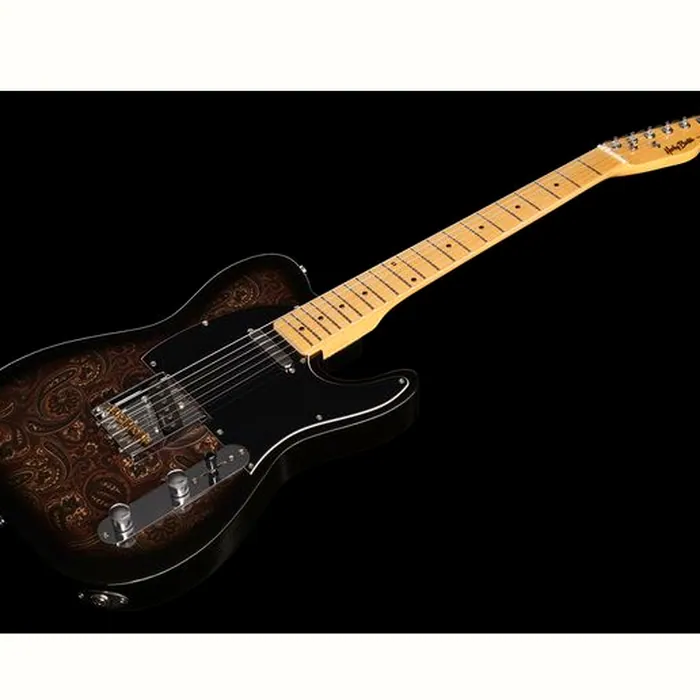 Harley Benton TE-70 Black Paisley w/Bag – photo 11