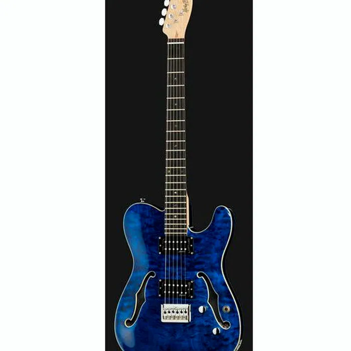 Harley Benton TE-90QM HH Trans Blue – photo 4