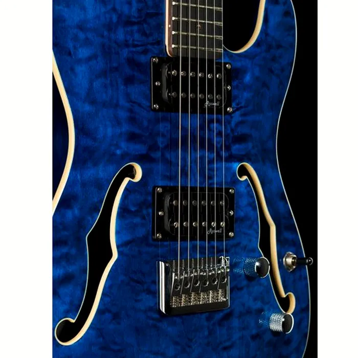 Harley Benton TE-90QM HH Trans Blue Bundle – photo 10