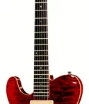 La guitare électrique Harley Benton TE-90QM LH Trans Red | Test, Avis & Comparatif