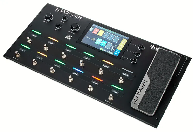 Le préamp pour guitare électrique Headrush Pedalboard