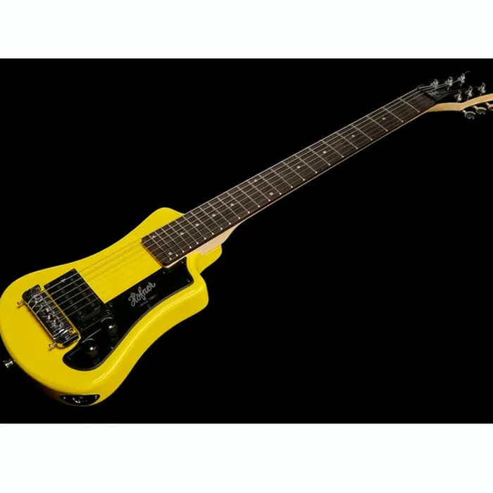 Höfner Shorty Guitar Yellow – photo 11