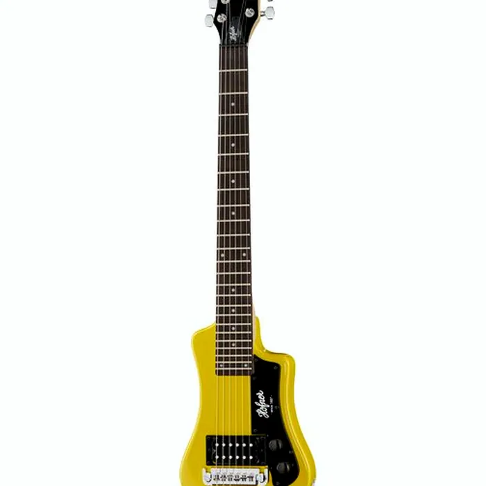 Höfner Shorty Guitar Yellow – photo 2