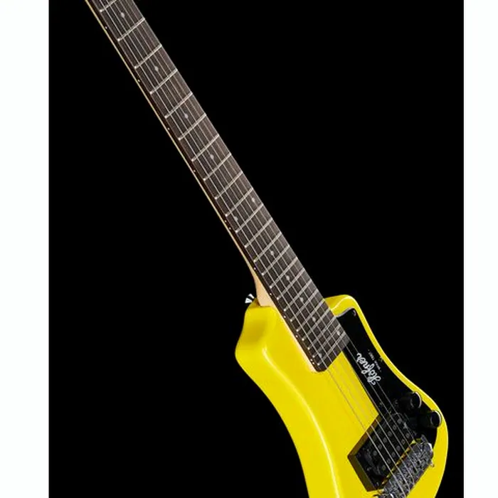 Höfner Shorty Guitar Yellow – photo 12