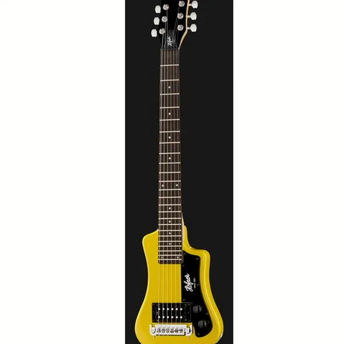 Höfner Shorty Guitar Yellow – photo 4
