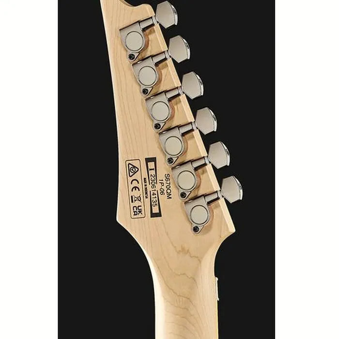 Ibanez S670QM-SPB – photo 9