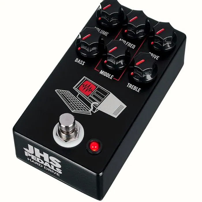 JHS Pedals Hard Drive - Distortion Black – photo 2