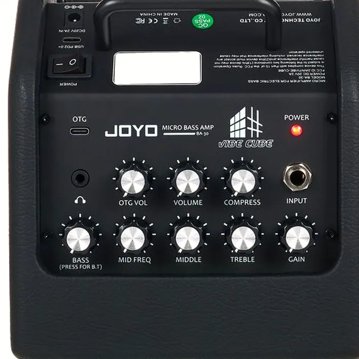 Joyo BA-30 Micro Bass Amp Black – photo 8