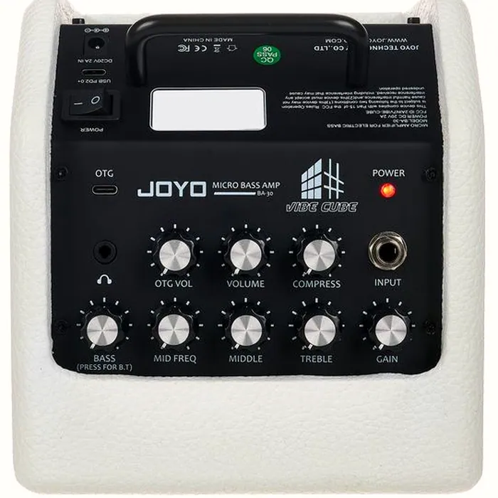 Joyo BA-30 Micro Bass Amp White – photo 8