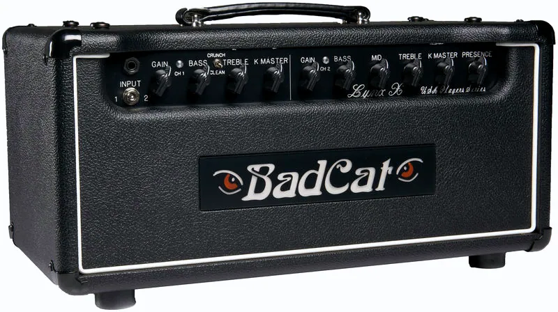 La tête d'ampli pour guitare électrique Bad Cat Lynx-X