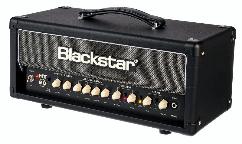La tête d'ampli pour guitare électrique Blackstar HT-20RH MkII Valve Head