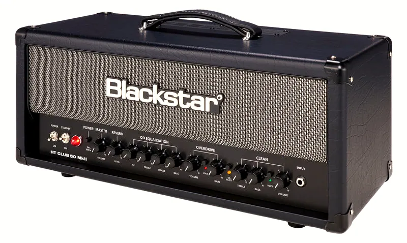 La tête d'ampli pour guitare électrique Blackstar HT CLUB 50 Head MkII