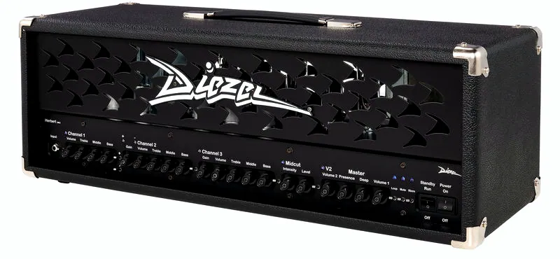 La tête d'ampli pour guitare électrique Diezel Herbert KT77 MKIII