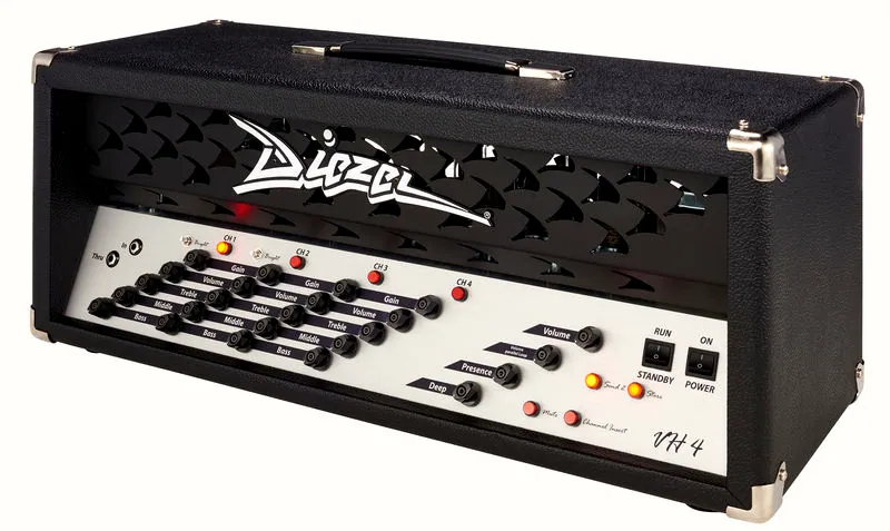 La tête d'ampli pour guitare électrique Diezel VH4 KT77