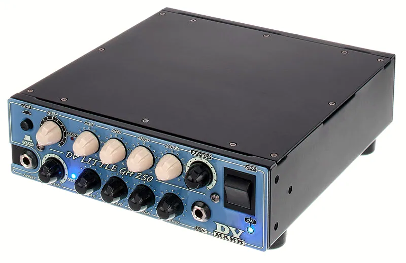 La tête d'ampli pour guitare électrique DV Mark DV Little GH 250 Greg Howe