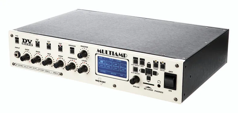 La tête d'ampli pour guitare électrique DV Mark Multiamp Stereo