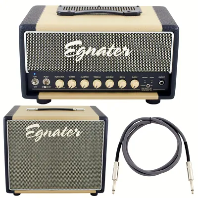 La tête d'ampli pour guitare électrique Egnater Rebel-20 Head Bundle1
